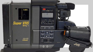 JVC super VHS camera