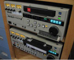 Super VHS profesionele montgarecorders